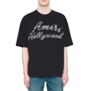 Amiri Black T-Shirts for men