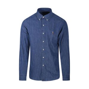 Ralph Lauren Blue Denim Shirts for men
