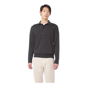 Eleventy Black V-Neck Knitwear for men