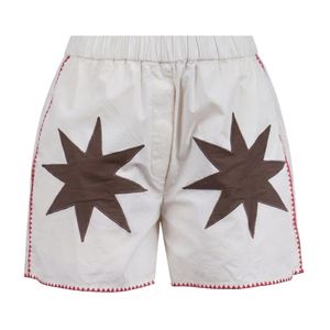 Ottod'Ame White Casual Shorts