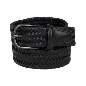 Santa Eulalia Braided Leather Belt in het Zwart voor heren