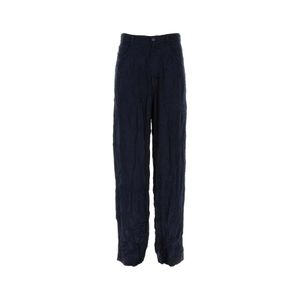 Balenciaga Blue Wide Trousers for men