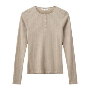 Sofie Schnoor Natural Long Sleeve T-Shirts