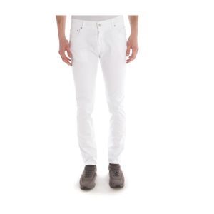 Daniele Alessandrini White Slim Fit Jeans for men