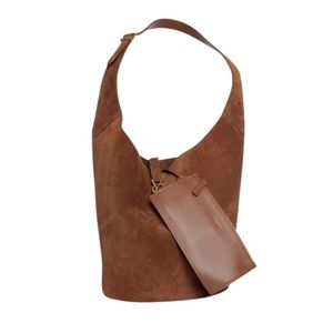 Saint Laurent Brown Shoulder Bags