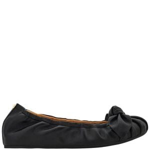 Ferragamo Black Ballerinas