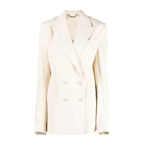 Stella McCartney Natural Blazers