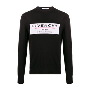 Givenchy Logo Trui in het Zwart voor heren
