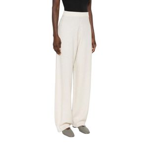 Fabiana Filippi White Wide Trousers