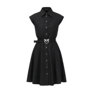 Pinko Black Shirt Dresses