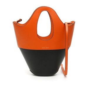 Small tote bag Danse Lente en coloris Orange