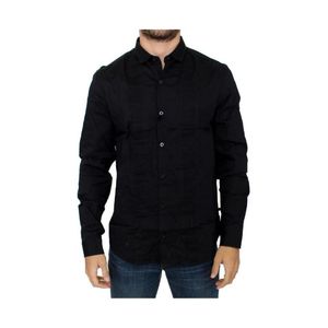 CoSTUME NATIONAL Slim Fit Shirt in het Zwart voor heren