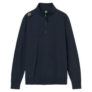 Ma Strum Blue Zip-Throughs for men