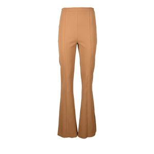 Elisabetta Franchi Brown Wide Trousers