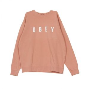 Obey Anyway Crewneck Sweatshirt in Pink für Herren