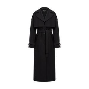 Dondup Black Trench Coats