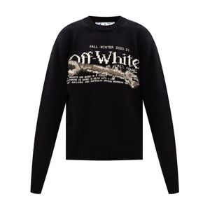 Sweater di Off-White c/o Virgil Abloh in Nero da Uomo