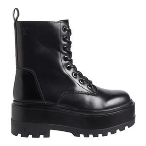 Calvin Klein Black Lace-Up Boots