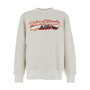 Autry White Round-Neck Knitwear for men