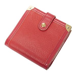 Louis Vuitton Compact Zip Wallet in het Rood