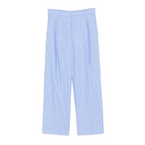 Karl Lagerfeld Blue Wide Trousers