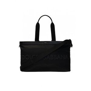 Dolce & Gabbana Schoudertas Met Logo in het Zwart voor heren