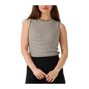 Object Objester Re Pattern Tank Top Div in het Grijs