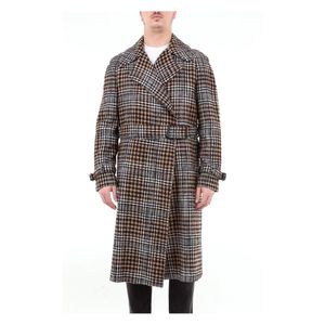 Tagliatore Long Coat in het Grijs voor heren