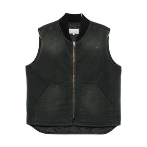Maison Margiela Black Waistcoats for men