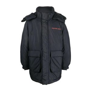 Calvin Klein Black Parkas for men