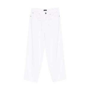 Pinko White Straight Jeans