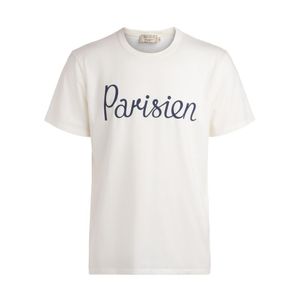 Maison Kitsuné T-shirt With Parisen Print voor heren