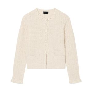 Emporio Armani White Cardigans