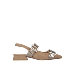Alma En Pena. Natural Ballerina Shoes