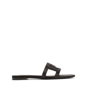 Versace Black Sliders