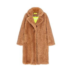 OOF WEAR Fur Coat in het Bruin