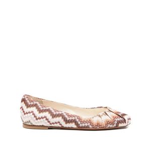 Missoni Pink Ballerina Shoes