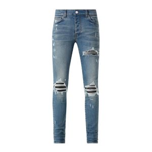 Amiri Blue Skinny Fit Jeans for men