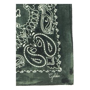 Golden Goose Deluxe Brand Green Silk Scarves