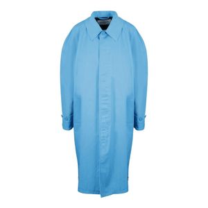 Balenciaga Zip Carcoat in het Blauw