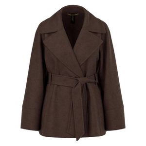 Marc Cain Brown Belted Coats