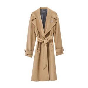 Karl Lagerfeld Natural Belted Coats