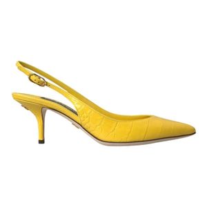 Dolce & Gabbana Yellow Pumps