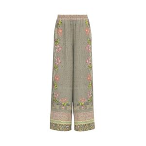 Pierre Louis Mascia Natural Wide Trousers