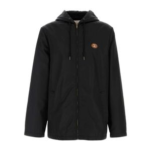 Valentino Garavani Black Light Jackets for men