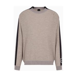 ARMANI EXCHANGE Brown Round-Neck Knitwear for men