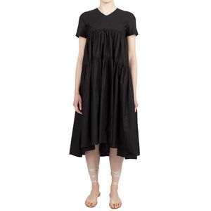Erika Cavallini Semi Couture Dress in het Zwart