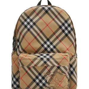Burberry Grey Small Classic Backpack Sand for men