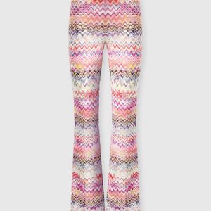 Missoni Pink Straight-Leg Trousers
