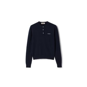 Miu Miu Blue Cashmere Sweater